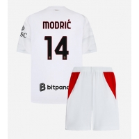 Dres AC Milan Luka Modric #14 Preč pre deti 2026-27 Krátky Rukáv (+ trenírky)